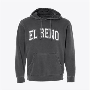 El Reno Oklahoma Varsity Pigment-Dyed Hoodie