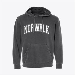 Norwalk California Varsity Pigment-Dyed Hoodie