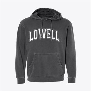 Lowell Maine Varsity Pigment-Dyed Hoodie