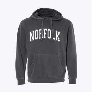 Norfolk Massachusetts Varsity Pigment-Dyed Hoodie