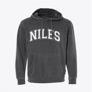 Niles Michigan Varsity Pigment-Dyed Hoodie
