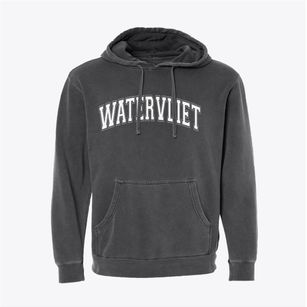 Watervliet New York Varsity Pigment-Dyed Hoodie