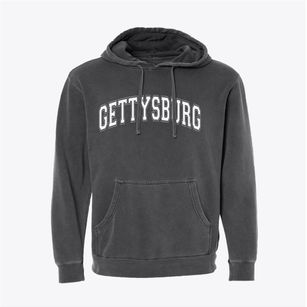Gettysburg Pennsylvania Varsity Pigment-Dyed Hoodie
