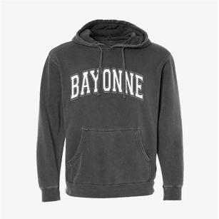 Bayonne New Jersey Varsity Pigment-Dyed Hoodie