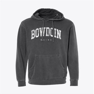 Bowdoin Maine Urban Vibe Pigment-Dyed Hoodie