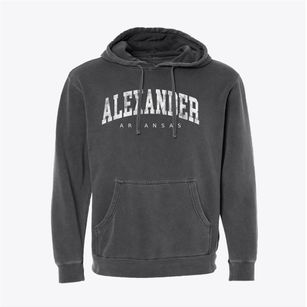 Alexander Arkansas Urban Vibe Pigment-Dyed Hoodie