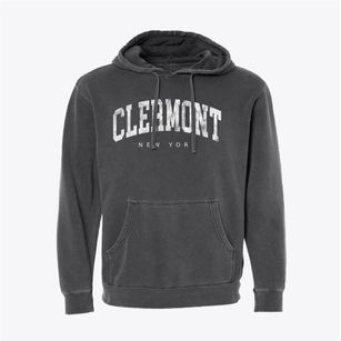Clermont New York Urban Vibe Pigment-Dyed Hoodie