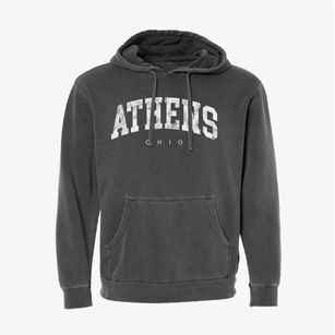 Athens Ohio Urban Vibe Pigment-Dyed Hoodie