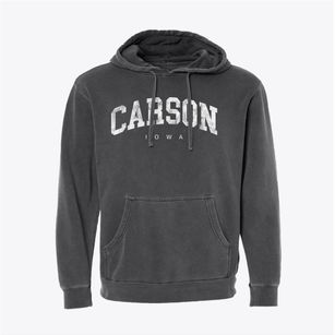 Carson Iowa Urban Vibe Pigment-Dyed Hoodie