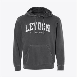 Leyden Massachusetts Urban Vibe Pigment-Dyed Hoodie