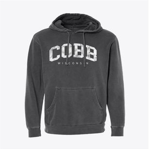 Cobb Wisconsin Urban Vibe Pigment-Dyed Hoodie