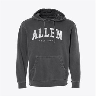 Allen New York Urban Vibe Pigment-Dyed Hoodie