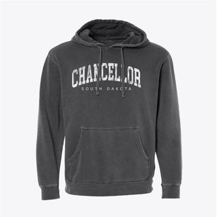 Chancellor South Dakota Urban Vibe Pigment-Dyed Hoodie