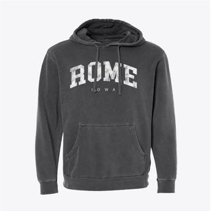 Rome Iowa Urban Vibe Pigment-Dyed Hoodie