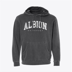 Albion Oklahoma Urban Vibe Pigment-Dyed Hoodie