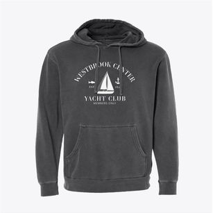 Westbrook Center Connecticut Yacht Club Pigment-Dyed Hoodie