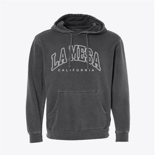 La Mesa California Inline Pigment-Dyed Hoodie