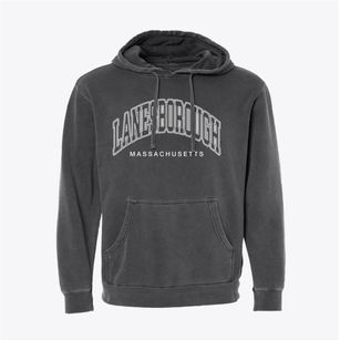 Lanesborough Massachusetts Inline Pigment-Dyed Hoodie