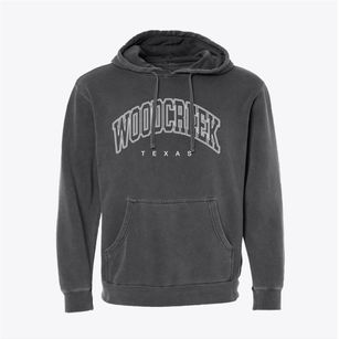 Woodcreek Texas Inline Pigment-Dyed Hoodie