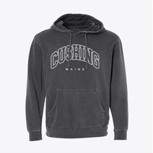 Cushing Maine Inline Pigment-Dyed Hoodie