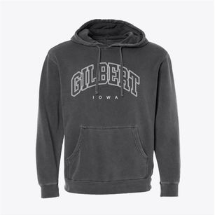 Gilbert Iowa Inline Pigment-Dyed Hoodie