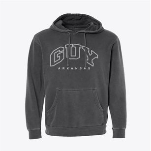 Guy Arkansas Inline Pigment-Dyed Hoodie