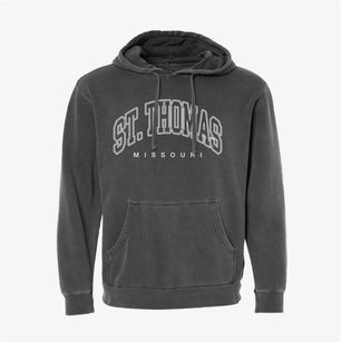 St. Thomas Missouri Inline Pigment-Dyed Hoodie
