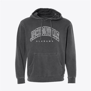 Jacksonville Alabama Inline Pigment-Dyed Hoodie