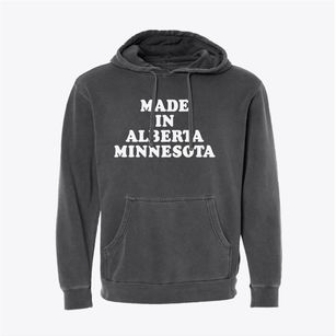Alberta Minnesota Classic 70s Pigment-Dyed Hoodie