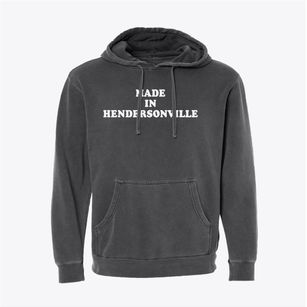 Hendersonville North Carolina Classic 70s Pigment-Dyed Hoodie