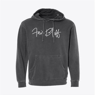 Fair Bluff North Carolina Freestyle Pigment-Dyed Hoodie