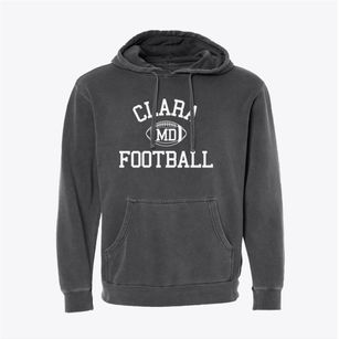 Clara Maryland Football Pigment-Dyed Hoodie