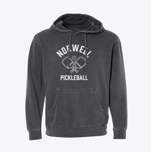 Norwell Massachusetts Pickleball Pigment-Dyed Hoodie