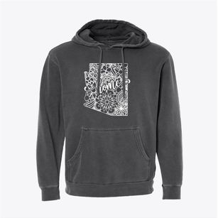  Arizona Mandala Pigment-Dyed Hoodie
