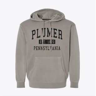 Plumer Pennsylvania Classic Established Pigment-Dyed Hoodie
