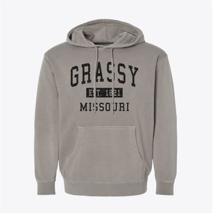 Grassy Missouri Classic Established Pigment-Dyed Hoodie
