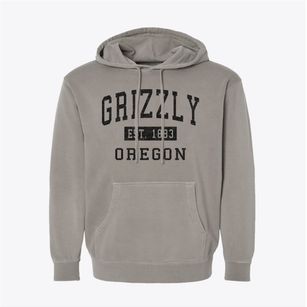 Grizzly Oregon Classic Established Pigment-Dyed Hoodie