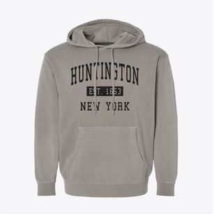 Huntington New York Classic Established Pigment-Dyed Hoodie