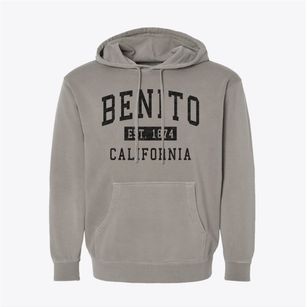 Benito California Classic Established Pigment-Dyed Hoodie