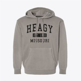 Heagy Missouri Classic Established Pigment-Dyed Hoodie