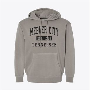 Webber City Tennessee Classic Established Pigment-Dyed Hoodie