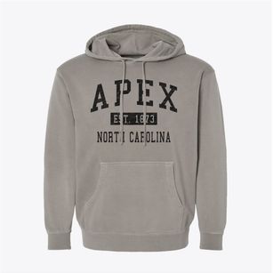 Apex North Carolina Classic Established Pigment-Dyed Hoodie