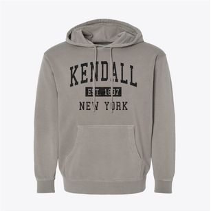 Kendall New York Classic Established Pigment-Dyed Hoodie