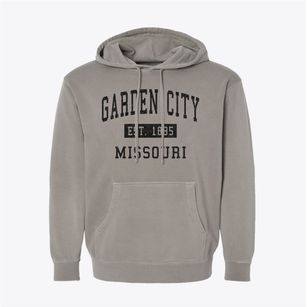 Garden City Missouri Classic Established Pigment-Dyed Hoodie