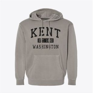 Kent Washington Classic Established Pigment-Dyed Hoodie