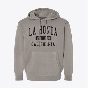 La Honda California Classic Established Pigment-Dyed Hoodie