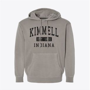 Kimmell Indiana Classic Established Pigment-Dyed Hoodie