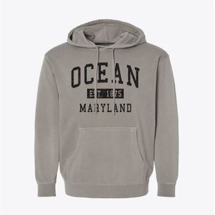 Ocean Maryland Classic Established Pigment-Dyed Hoodie