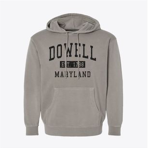Dowell Maryland Classic Established Pigment-Dyed Hoodie