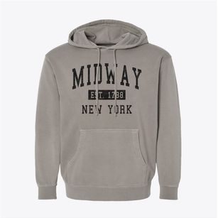 Midway New York Classic Established Pigment-Dyed Hoodie